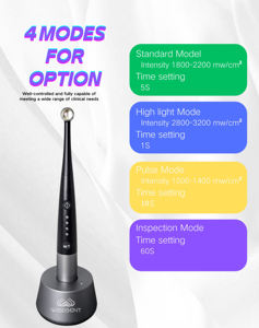 Lampu Pengering Gigi Wisedent dalam 1 Detik Alat Tambal Gigi Lampu Pengering Gigi Berkualitas Tinggi BR-613 - Product Image 3