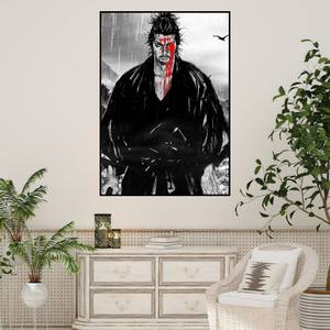 Affiches <span class=keywords><strong>Manga</strong></span> Vagabond Inoue Takehiko, Impressions de Bandes Dessinées, Autocollants <span class=keywords><strong>Muraux</strong></span>, Peinture, Chambre à Coucher, Impression Personnalisée Autocollante, Affiches Anime - Product Image 2