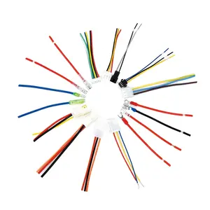 Factory Custom 4 pin low voltage Micro plug Connector Electronic Molex Te jst Crimp Terminals Toy Wire Harness cable assembly