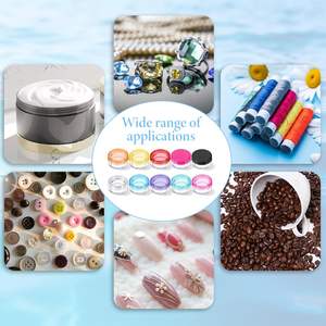 Envases Cosméticos Transparentes, Frascos Pequeños de Plástico Reutilizables a Prueba de Fugas para Bálsamo Labial, Exfoliante, Brillo, Crema y Perlas - Product Image 6