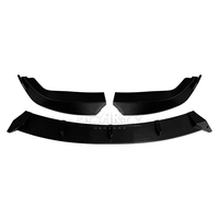 Divisor de Parachoques Delantero para Auto E60, Spoiler de Plástico Negro Brillante de 3 Piezas para BMW Serie 5 E60 SE LCI 2008 2009 2010
