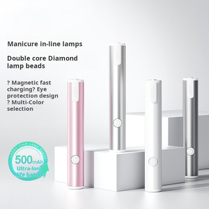 Mini Lampe UV LED Portable Rechargeable pour Ongles, Séchoir à Gel pour un Seul Doigt, Logo Personnalisé, pour Nail Art - Product Image 3