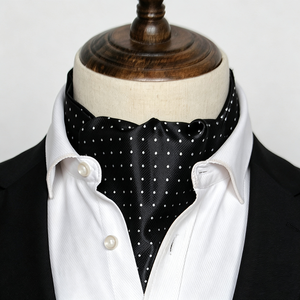 Premium Mulberry Silk Scarf for Men Elegant Business Suit Accessories Soft Neckwear Custom Design Manufacturer - Product Image 3