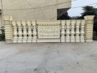 Moules de garde-corps en béton de clôture préfabriqués d'hôtel Moules de vente en plastique décoratifs