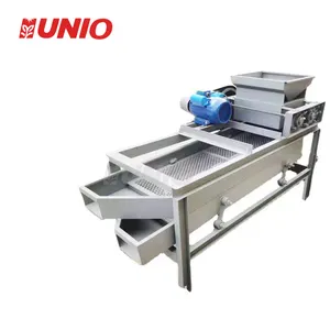 Food Grade Stainless Steel Almond Shell Separator Machines/Almond Hazelnut Shell Breaking Cracking Machine