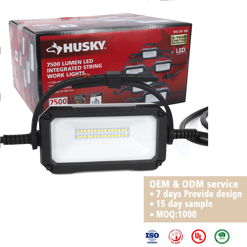 Vietnam Processing Factory 80W Aluminum Super Bright LED Flood Light Outdoor Floodlights Work Light String Party Ip65 Waterproof
