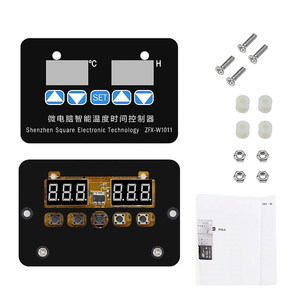 ZFX-W1011 Mikrocomputer-Temperaturregler Intelligenter Thermostat Zeitsteuerung Einstellbarer Elektronischer Temperaturregler 12V 24V 220V - Product Image 2