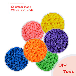 DIY 3D Magic Spell Beans Puzzle Kids Gift Toys with Magic <b>Beads</b> and Water <b>Fuse</b> <b>Beads</b> for Creative Play - Product Image 2