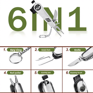 Coffret Cadeau Golf du Fabricant – 7 Pièces : Balles, Tees, Compteur de Score, Petite Boîte Cadeau en PU – Accessoires de Golf Personnalisables - Product Image 5