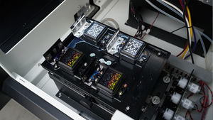 HanColor DTG Impresora de inyección de tinta directa blanca Máquina de inyección de tinta directa digital de doble estación para camisetas de algodón Sudaderas Flex - Product Image 5