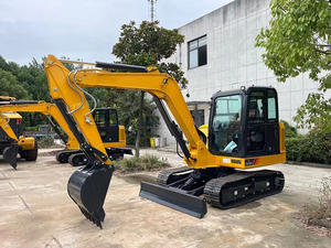 Nouvelle mini-pelle hydraulique sur chenilles officielle 906F 6 tonnes petite pelleteuse 906F - Product Image 3