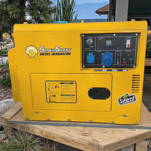 Jintai เครื่องกำเนิดไฟฟ้าดีเซล8kVA 8kW เงียบเฟสเดียว50/60Hz ATS รีโมทคอนโทรล ATS 12V DC สตาร์ทไฟฟ้า100% ทองแดง - Product Image 1