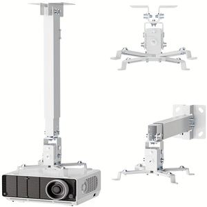 Support de montage mural pour projecteur de <span class=keywords><strong>plafond</strong></span>, universel, compatible avec un angle réglable, hauteur réglable, support de haute qualité - Product Image 1