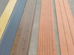 Good Performance Eco-Friendly Steel Wood Grain <strong>Sandwich</strong> <strong>Panel</strong> Galvanized Embossed Metal Wall Covering for Exterior <strong>Roof</strong> Outdoor - Product Image 3