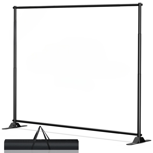 Adjustable Metal Backdrop Stand for Photography Studio 8x8/8x10ft Size Thermal Sublimation Printing