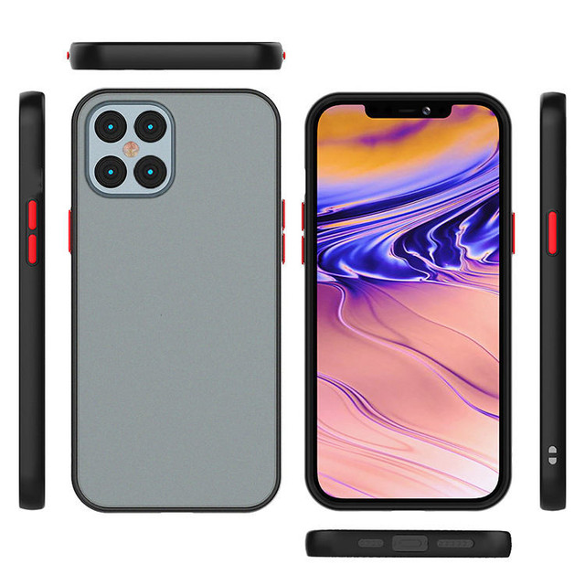 Matte Frosted Hard Phone case for Tecno Camon 16 Premier Phone case clear Shockproof Bumper Back case for Tecno Camon 16