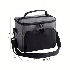 <b>Box</b> Men Women Insulated Reusable Lunch Cooler Bag Handheld Insulation <b>Large</b> Capacity Waterproof Promotion <b>Gift</b> - Product Image 4