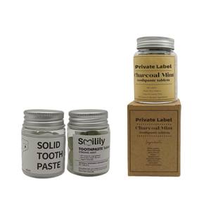 Tabletas de Pasta Dental Blanqueadora de Dientes con <span class=keywords><strong>Aloe</strong></span> Vera para Adultos y Niños - Product Image 1