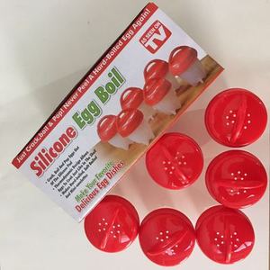 <b>Silicone</b> Kitchenware Cooker High Temperature Resistant Non-Stick Egg Cup - Product Image 3