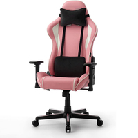 Chaise de jeu Dxracers au design moderne, ergonomique, pivotante à 180 degrés, pour ordinateur, pour la maison