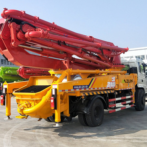 Camion pompe à béton ZLIN d'occasion 37m 42m 40m 50m, camion pompe à béton Howo - Product Image 1