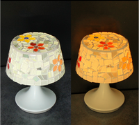 Kit de fabrication de lampe de nuit en mosaïque à faire soi-même, kit d'artisanat en mosaïque pour enfants