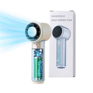 High Speed Handheld Ice Cooling Handheld Turbo Fan Rechargeable with <b>USB</b> - Product Image 6