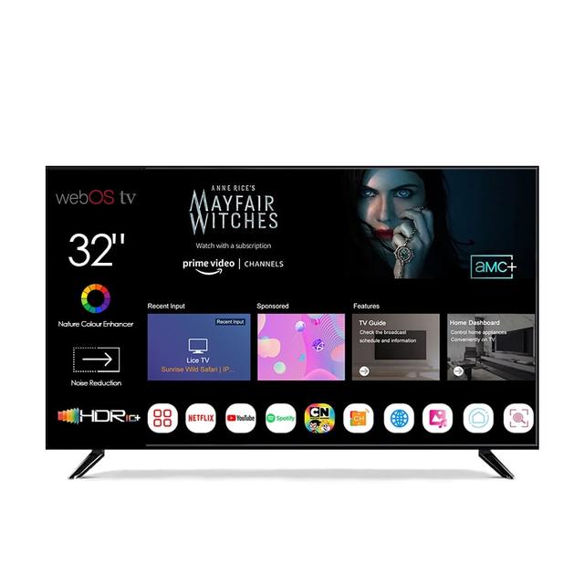 Smart TV 32 40 43 50 55 65 75 Inch Frameless QLED 2k 4K UHD with Android 15 Google TV Vidaa OS WebOS Wholesale