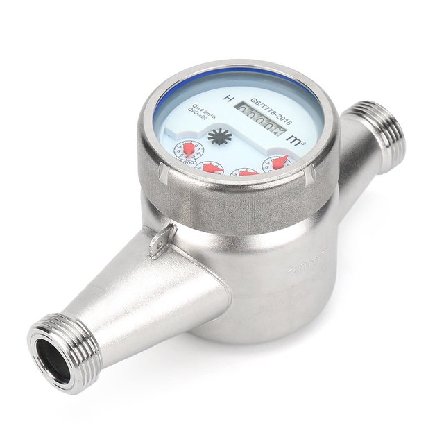 Factory Price LoRa WAN Wireless Remote Smart Water Meter Without Valve Stainless Steel