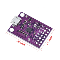 CP2112 Módulo de comunicación USB a I2C, placa de depuración de interfaz de 1/2 ", 1/2"