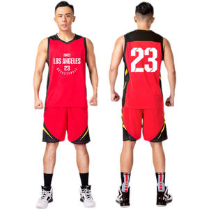 Мужская баскетбольная трикотажная двухсторонняя дышащая тренировочная игровая форма с напечатанным логотипом для студенческих команд - Product Image 5