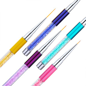 Pinceles Delineadores de Diamantes para Arte de Uñas en <span class=keywords><strong>Gel</strong></span>, Herramienta Profesional para Arte de Uñas Acrílicas con Delineador y Diamantes de Imitación - Product Image 2