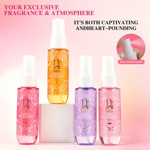 Brume parfumée pour le corps et les cheveux, sans alcool, longue tenue, parfum pêche vanille fruité, coffret cadeau - Product Image 5
