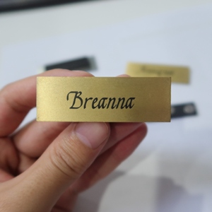 Custom Your <strong>Name</strong> Logo Magnetic Clothing Brooch Sublimation Company Position <strong>Name</strong> Tag <strong>Badge</strong> - Product Image 2