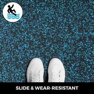 थोक पर्यावरण के अनुकूल विरोधी पर्ची टिकाऊ रबर चटाई मंजिल रोल epdm जिम रबर फर्श मैट - Product Image 4