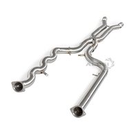 Tuyau intermédiaire populaire en gros pour BMW M3 M4 G80 G82 3.0T 2021-2023 équipé d'un système d'échappement OPF GPF, tuyau d'échappement, système d'échappement, longueur égale