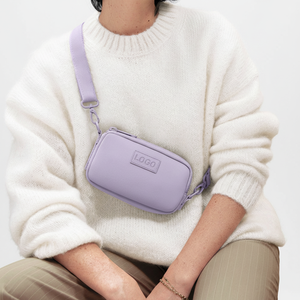 小さなクロスボディバッグ レディース携帯電話財布 ファッションネオプレン財布 女性用財布 携帯電話バッグ - Product Image 1