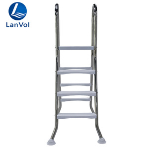 Soporte y Barra Transversal Profesional de Acero Inoxidable 304 de Doble Cara Ecológico para Escaleras de Piscinas y Spas, para Piscinas Elevadas - Product Image 2