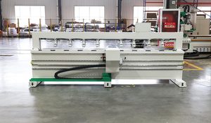 Cnc التلقائي الخشب لوحة أثاث من ألواح ليفية متوسطة السمك مجلس الوزراء مملة الأفقي حافة الجانب آلة حفر الثقوب