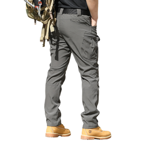 <span class=keywords><strong>Pantaloni</strong></span> Cargo multifunzionali da uomo <span class=keywords><strong>con</strong></span> ampie tasche - Product Image 4
