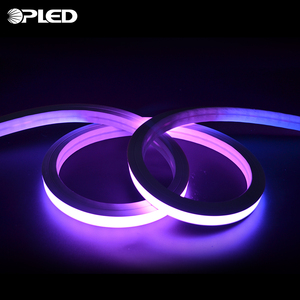 Bande <span class=keywords><strong>led</strong></span> d'éclairage en silicone flexible, rvb, coupe de 1cm, <span class=keywords><strong>12</strong></span> <span class=keywords><strong>volts</strong></span>, néon - Product Image 4