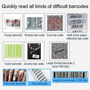 Lector de código de barras inalámbrico, lector de código de barras inalámbrico para símbolo, ireless can22D ecarararararcode Canner 2,4G ececeiver - Product Image 2