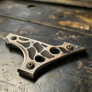 Plaque de frappe en acier trempé de haute précision, usinée par CNC pour les moules et les fixations, OEM disponible - Product Image 2