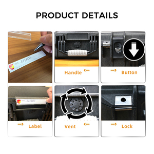 Rpc1823 469*362*227 mét Everest không thấm nước trường hợp khó khăn nhựa trường hợp cho thiết bị điện tử - Product Image 3