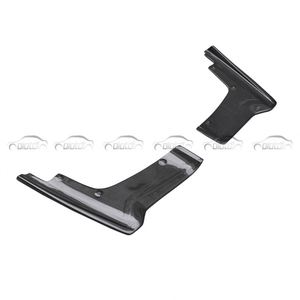 Carbon Fiber Rear Spat <b>Splitters</b> Diffuser Bumper Lip Fins Spoiler for Nissan R35 2017 up Auto Tuning - Product Image 2