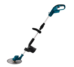 Tondeuse à gazon sans fil 24V 2 temps, débroussailleuse électrique portative légère rechargeable, coupe-herbe réglable pour bricolage - Product Image 1