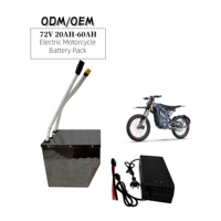 Batería de Bicicleta Eléctrica de 72V 20Ah 25Ah 30Ah, Paquete de Baterías de Iones de Litio, Apta para Motores de 750W-2500W, Batería LiNiMnCoO2 para Bicicleta Eléctrica