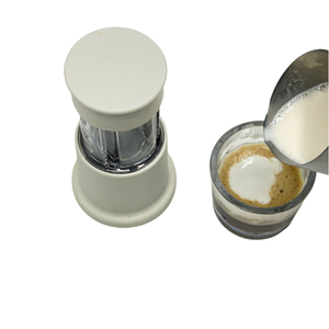 Mini cafetière portable avec mousseur à lait manuel pour faire du <span class=keywords><strong>chocolat</strong></span> chaud au latte cappuccino matcha l'utiliser en voiture en plein air - Product Image 6