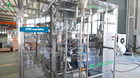 Machine d'emballage verticale automatique VFFS haute vitesse pour bonbons et confiseries molles (2-200g), 150-220 sachets/min, qualité alimentaire