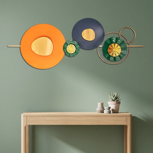 Best Quality Art Deco Design Wall Art Unique Iron Decor for Contemporary Living Room or Office Available at Wholesale Price - Product Image 1